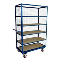Novo metal industrial work cabinet on wheels