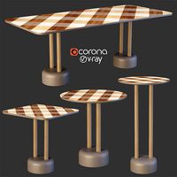 Vichy dining table