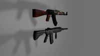 AK47 and M416