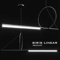 Siris linear pendants