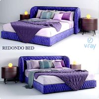 REDONDO BED - Kelly bed side table -84 Table Light