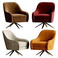 Roar and Rabbit Swivel Chair Leather West elm