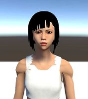 Unity Humanoid Model Female 012