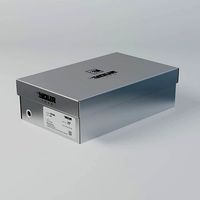 Metal color cardboard Shoe box