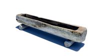 Wooden water trough for cattle
