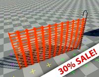 Road segregation Net barrier - with rebar
