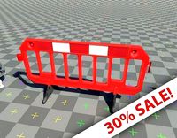 Road segregation barrier - Version2