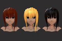 Ponytail mesh hair