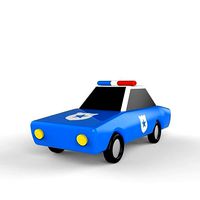 Toon Police Car