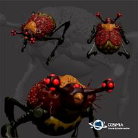 Biolumiscens Pedrorium - A creature created by Jonas Pedroza