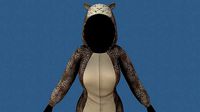 Kigurumi leopard