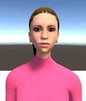 Unity Humanoid Model Female 006