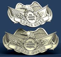 3d STL model for CNC honor guard