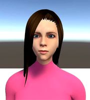 Unity Humanoid Model Female 004