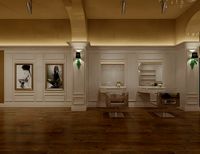 Hairdressing Salon Interior Barbershop