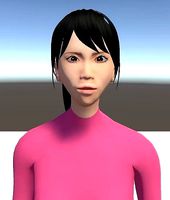 Unity Humanoid Model Female 002