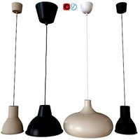 Set of pendant ceiling lights VAXJO SKURUP Hektar