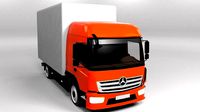 MERCEDES ATEGO 2015 LOWPOLY