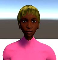 Unity Humanoid Model Female 003