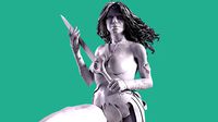 Wonder Woman - DCEU - Movie Suit - Gal Gadot - Statue