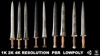Greek Sword Xiphos Collection