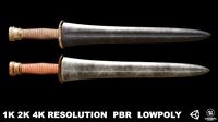 Greek Sword Xiphos 03