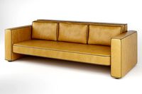 Leather sofa Contour