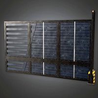 IND - Security Gate -  PBR Game Ready