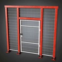 IND - Security Grid Fencing 01 -  PBR Game Ready