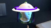 Covid19 Helmet with visor and UVC Light protection