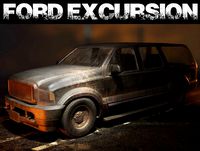 Ford Excursion 1999 - LowPoly