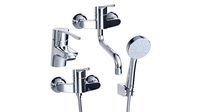 Set of faucets from Roca Victoria with Medical Handle