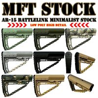 Mission First Tactical AR15 BattleLink Minimalist Stock PBR