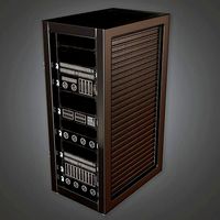 IND - Network Machine Console - PBR Game Ready