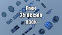 Free Sci-fi decals pac