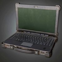IND - Military Grade Laptop - PBR Game Ready