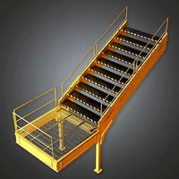 IND - Industrial Stairs - PBR Game Ready