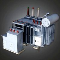 IND - Large Industrial Power Conduit Unit -  PBR Game Ready