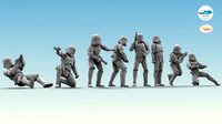 8 Figure Stormtrooper Printable Set-02