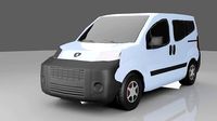 Low Poly Peugeot Bipper