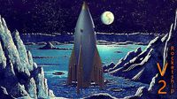 Rocketship V2 1950s style