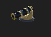 Simple low-poly cannon
