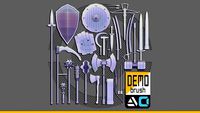IMM WeaponPack for ZBrush Demo