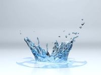 Crown splash water