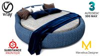 Round Bed