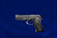Beretta M9A1 Pistol 3d Model for Gaming