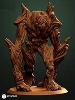 Treant Dungeons and Dragons 3d printable monster model | 3D