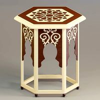 Moroccan end table