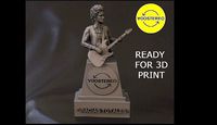 Gustavo Cerati Bust - Soda Stereo 3D PRINT | 3D