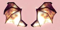 Low Poly Animated Demon Wings